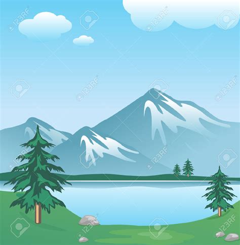 free lake clipart|free images of lake scenes.